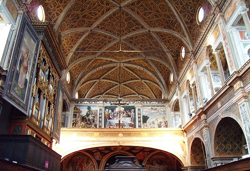 В церкви San Maurizio al Monastero Maggiore by FouPic, used under CC BY